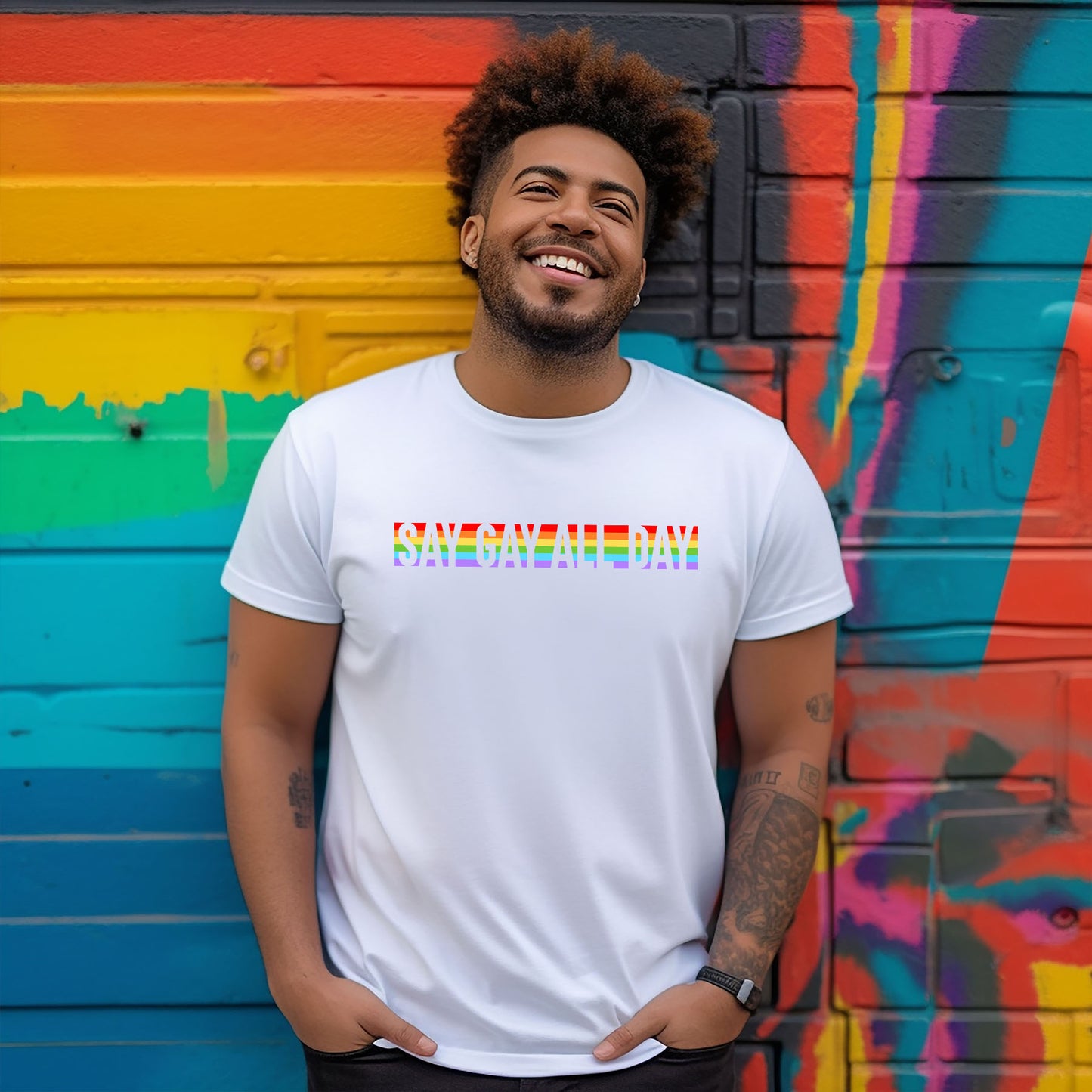 SAY GAY T-SHIRT 0011