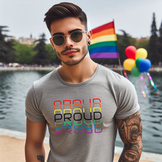 PRIDE STACKED T-SHIRT 0017