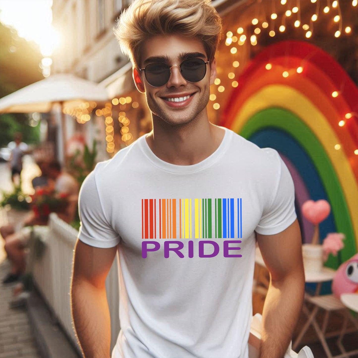 PRIDE BARCODE T-SHIRT 0022