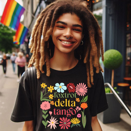 FOXTROT DELTA FLORAL T-SHIRT 2011