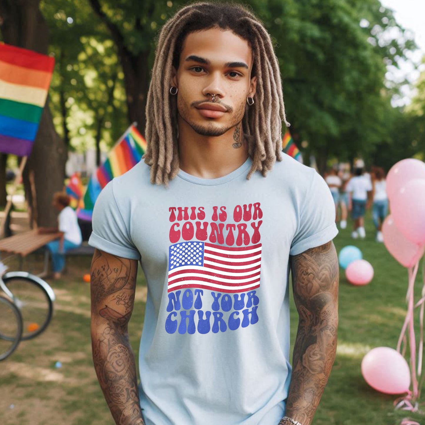 ITS OUR COUNTRY T-SHIRT 3001