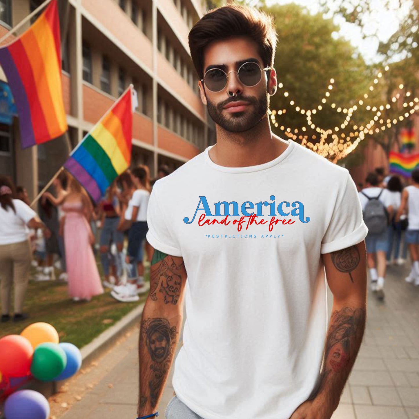 LAND OF THE FREE T-SHIRT 3003