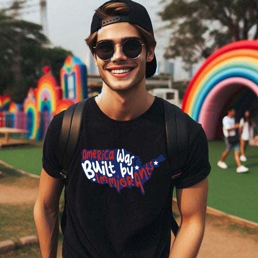 AMERICA WAS BUILT T-SHIRT 3011