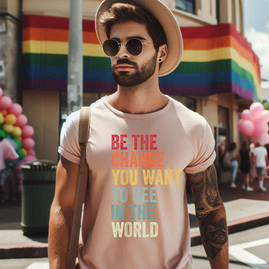 BE THE CHANGE T-SHIRT 8004