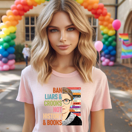 BAN LIARS AND CROOKS T-SHIRT 8015