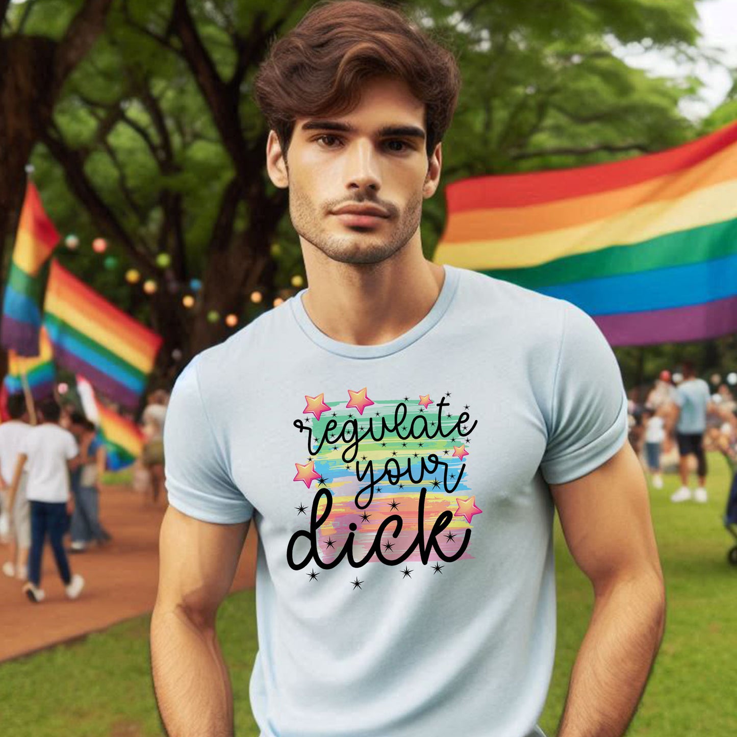 REGULATE YOUR D T-SHIRT 8017