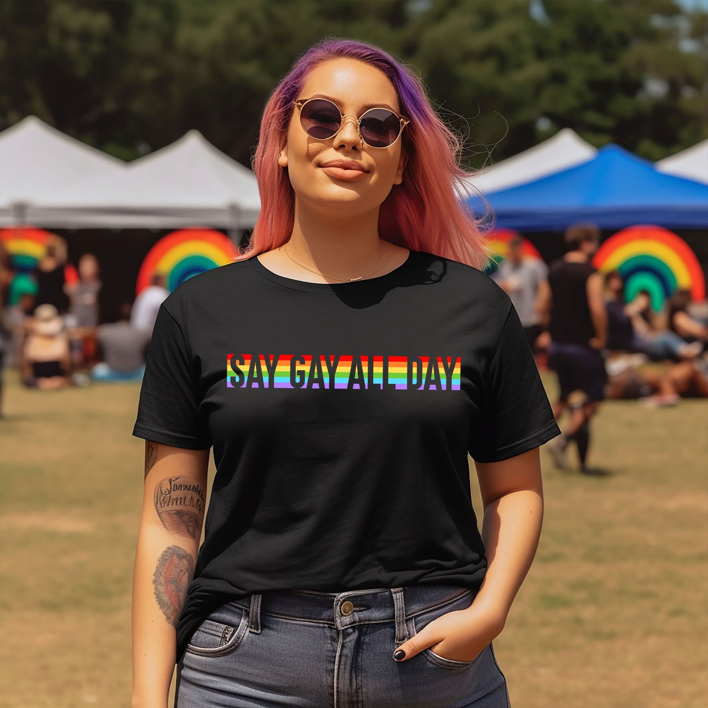 SAY GAY T-SHIRT 0011