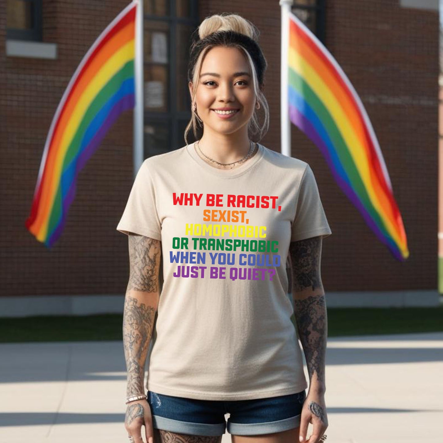 WHY BE T-SHIRT 0014
