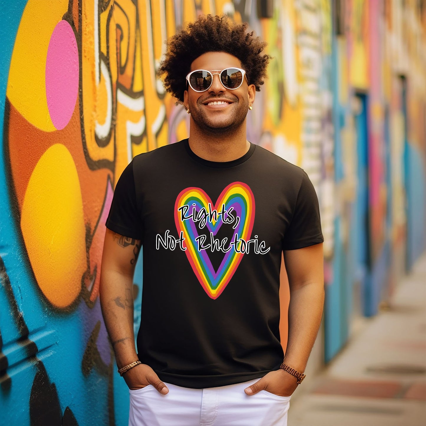 RIGHTS NOT RHETORIC T-SHIRT 0015