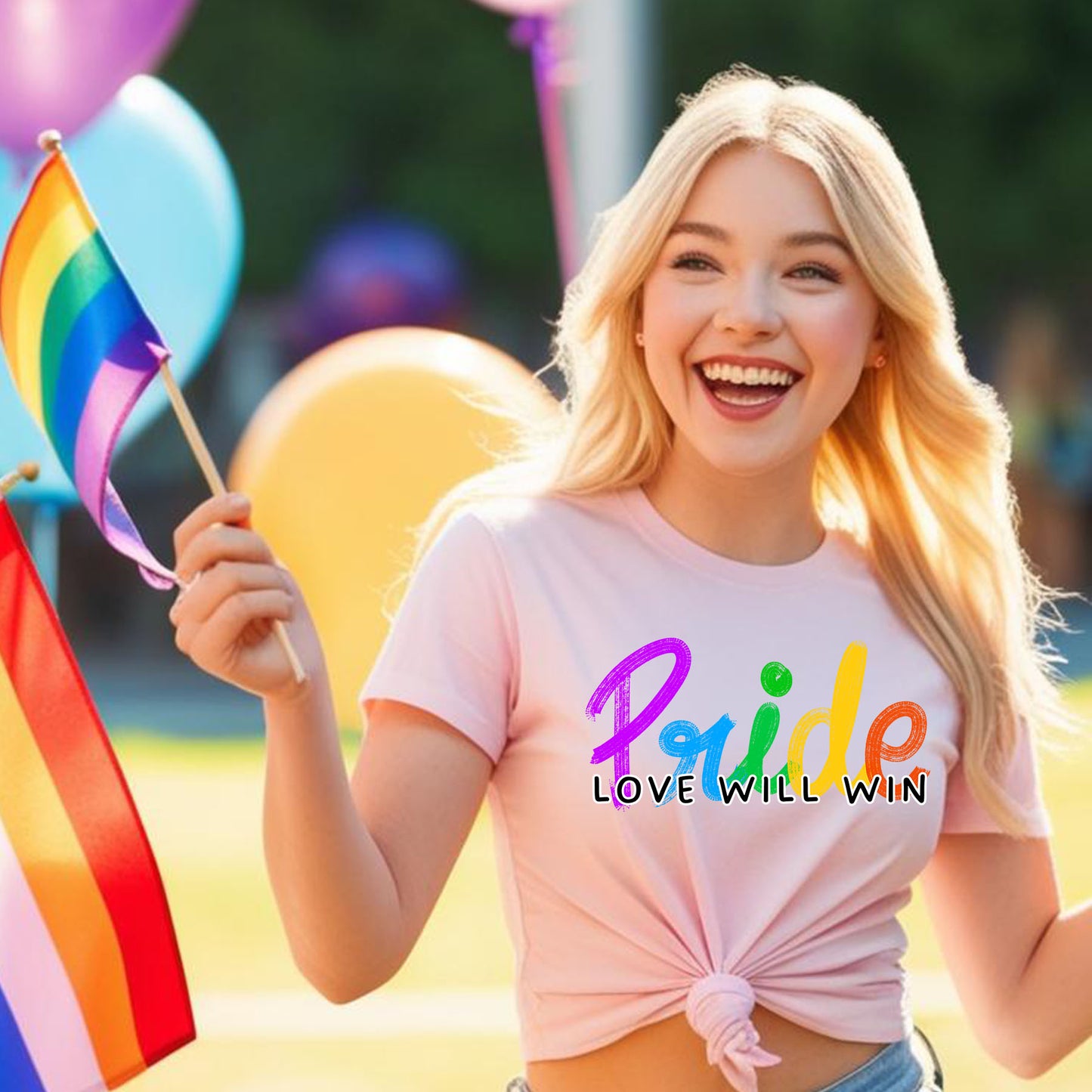 LOVE WILL WIN T-SHIRT 0016