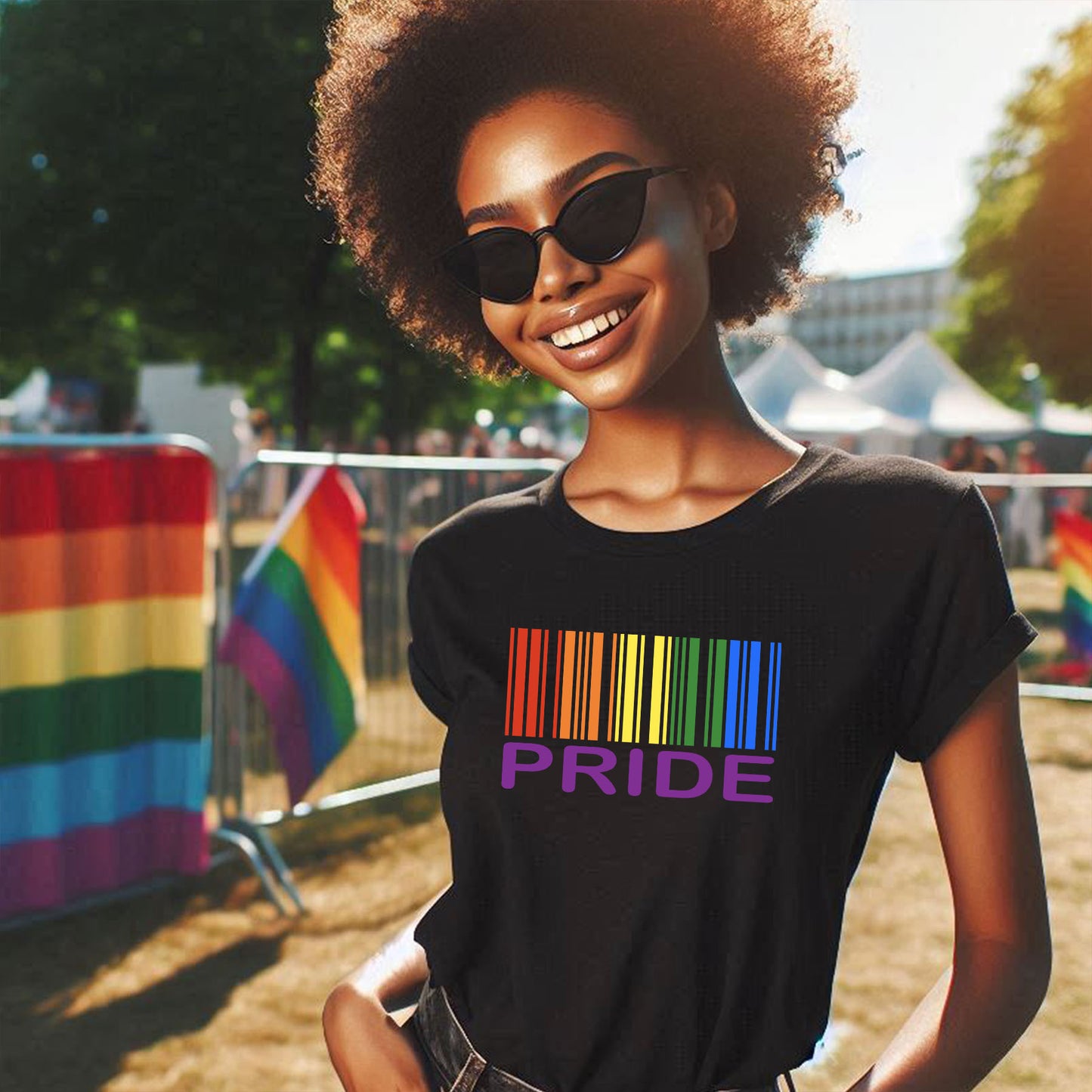PRIDE BARCODE T-SHIRT 0022