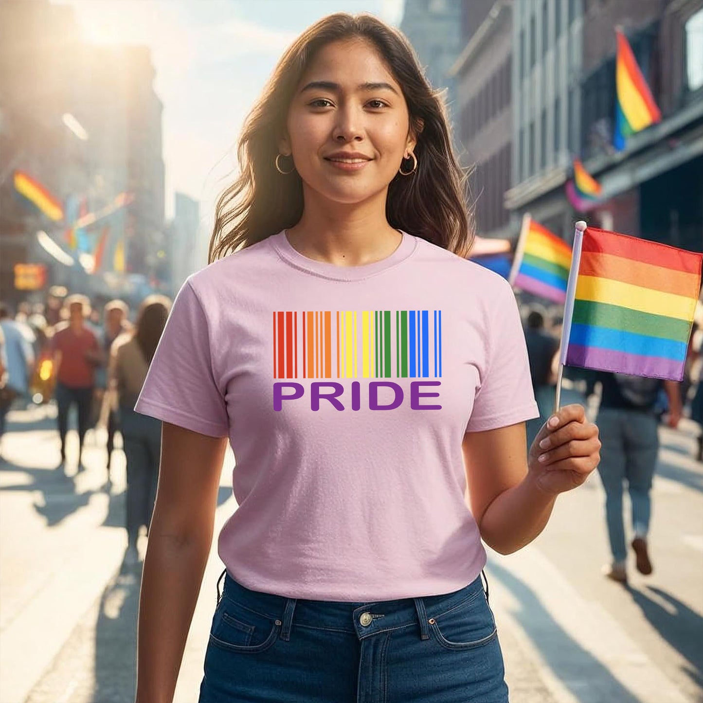 PRIDE BARCODE T-SHIRT 0022