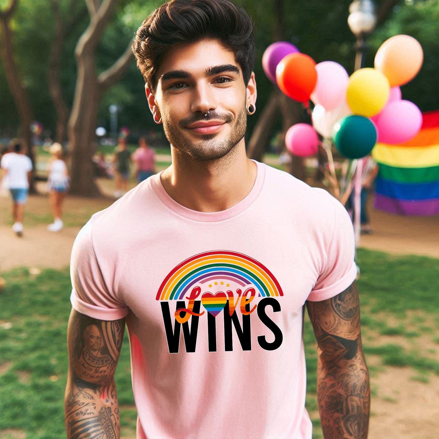 LOVE WINS T-SHIRT 0023