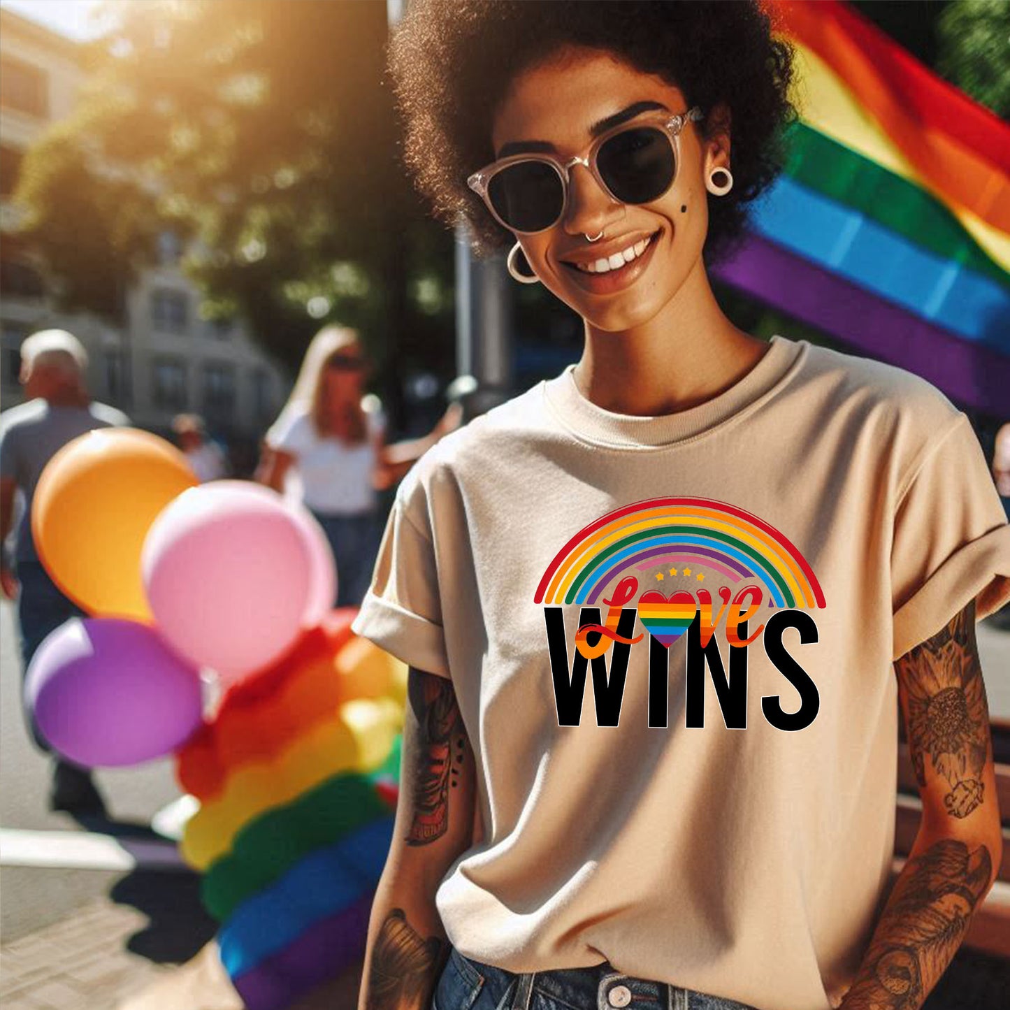 LOVE WINS T-SHIRT 0023