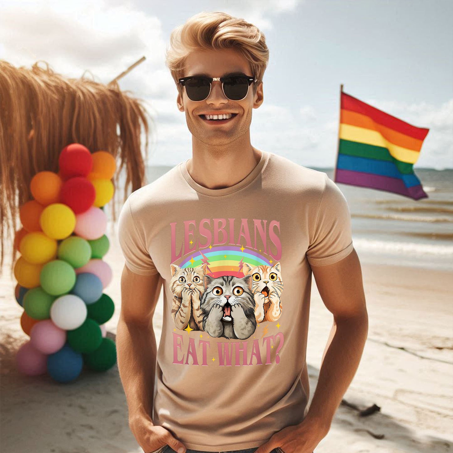 LESBIANS EAT WHAT T-SHIRT 0025