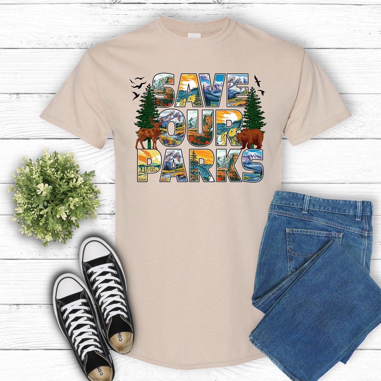 SAVE OUR PARKS T-SHIRT 1001