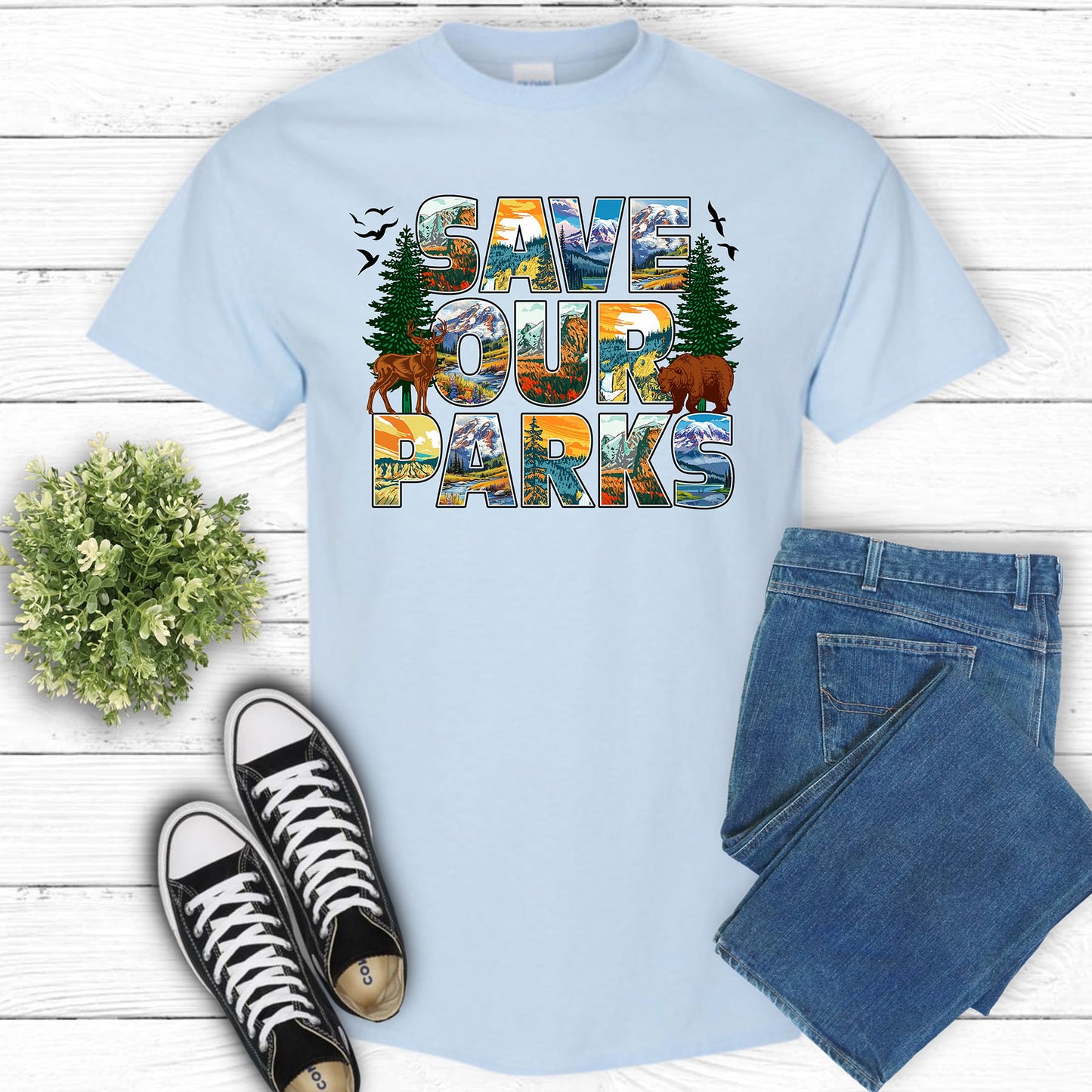 SAVE OUR PARKS T-SHIRT 1001
