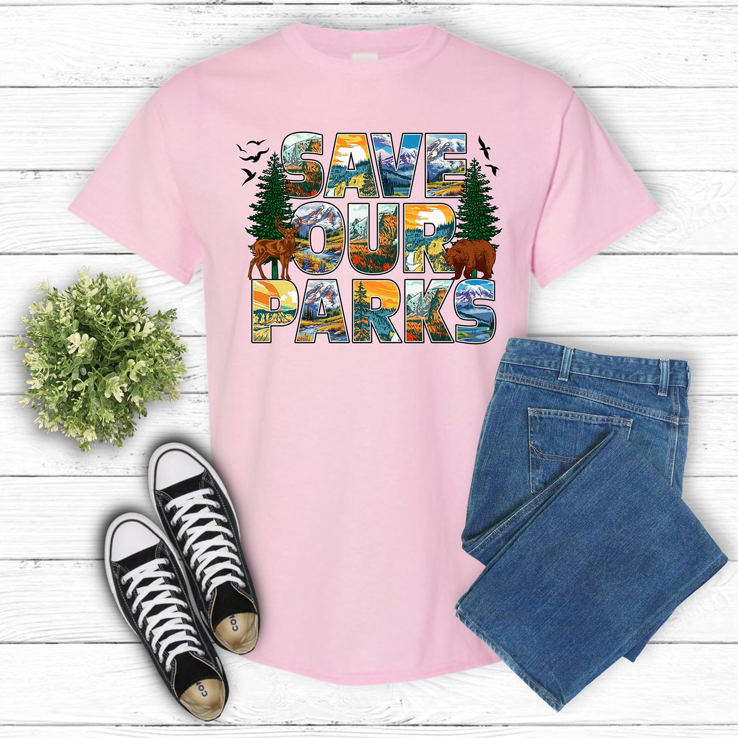 SAVE OUR PARKS T-SHIRT 1001