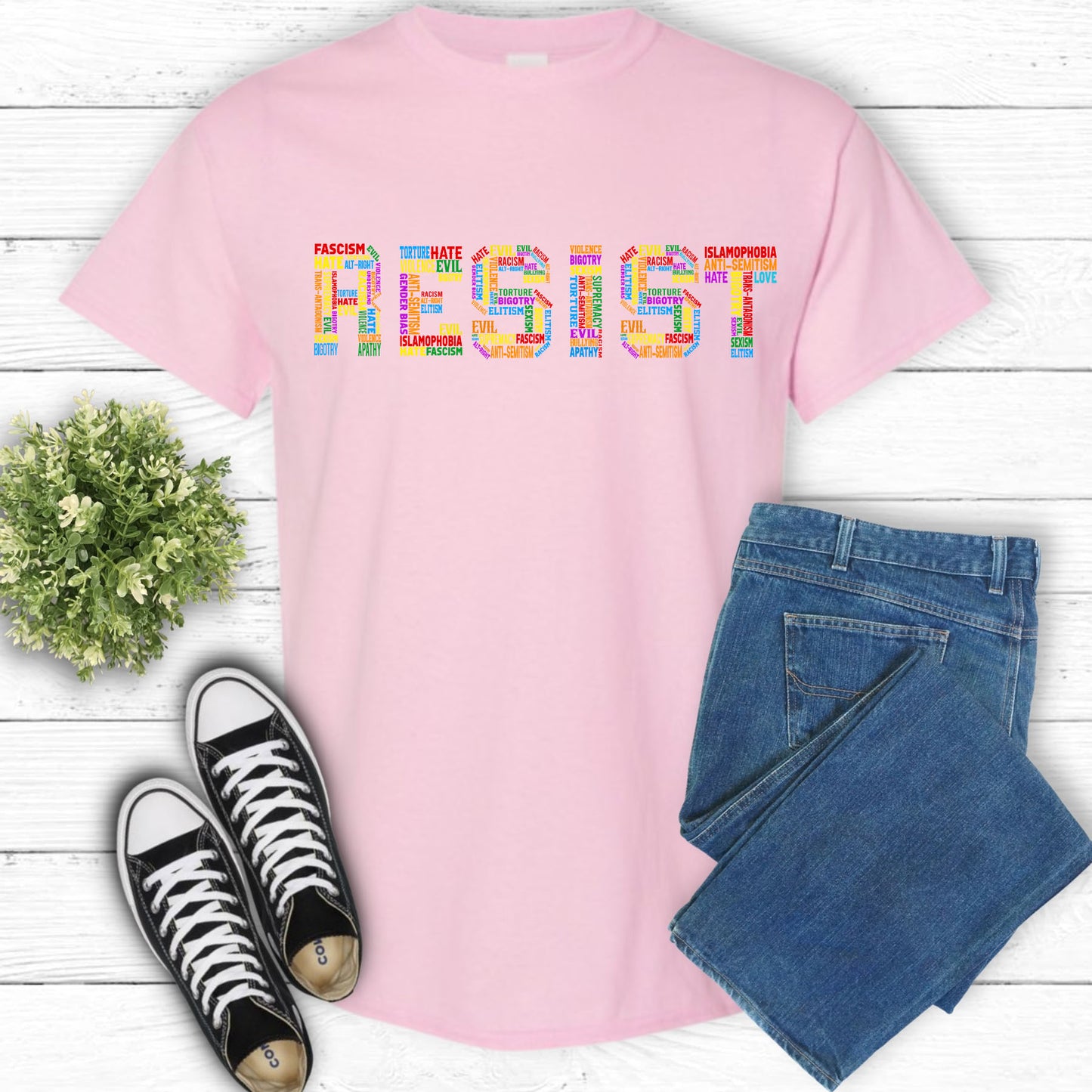 RESIST COLORFUL T-SHIRT 2004
