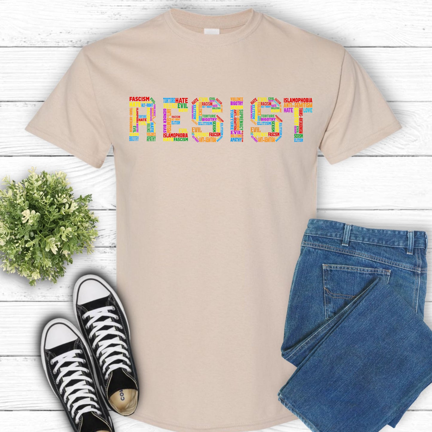RESIST COLORFUL T-SHIRT 2004