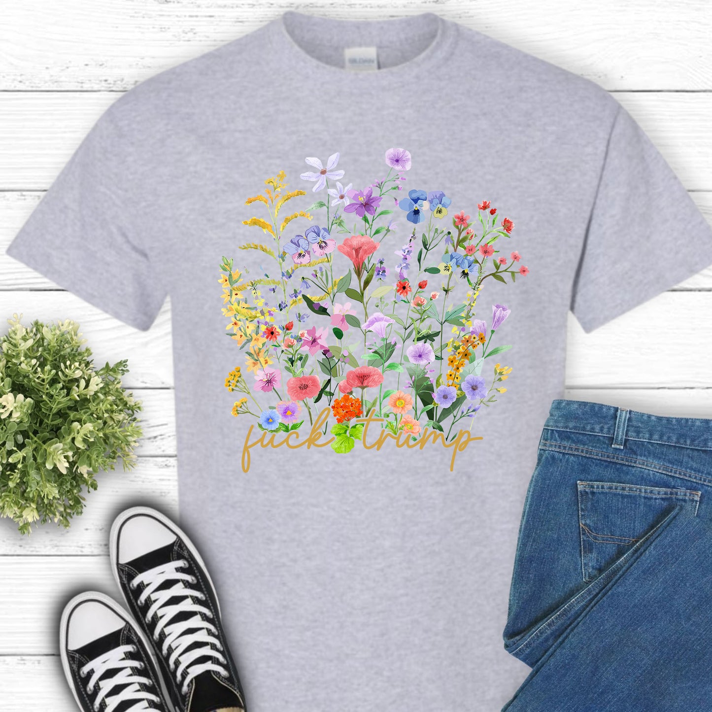 FT FLORAL T-SHIRT 2009