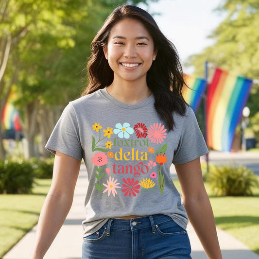 FOXTROT DELTA FLORAL T-SHIRT 2011