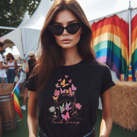 F TRUMP BUTTERFLY T-SHIRT 2017