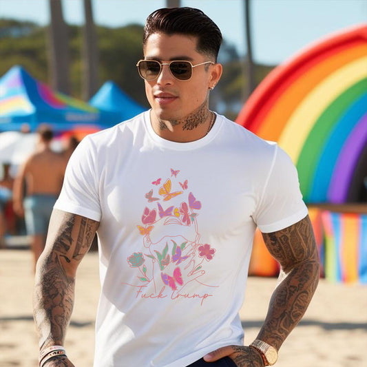 F TRUMP BUTTERFLY T-SHIRT 2017