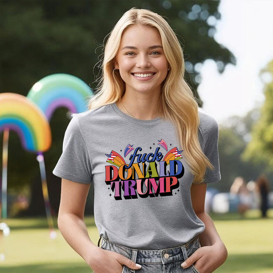 COLORFUL FUCK DT T-SHIRT 2018