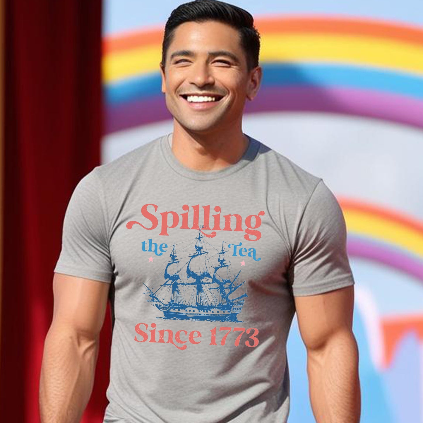 SPILLING THE TEA T-SHIRT 3002