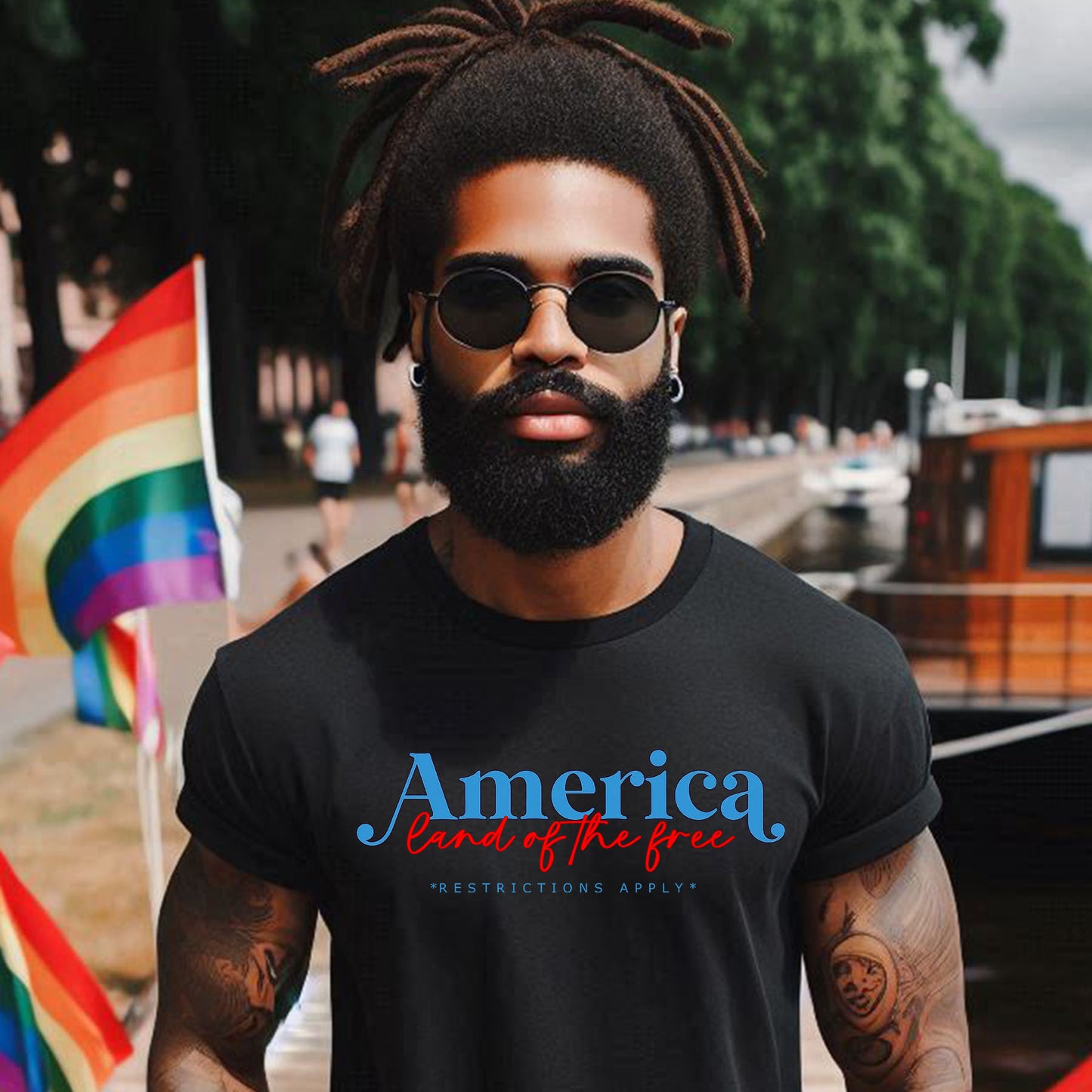 LAND OF THE FREE T-SHIRT 3003
