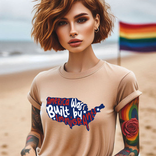 AMERICA WAS BUILT T-SHIRT 3011