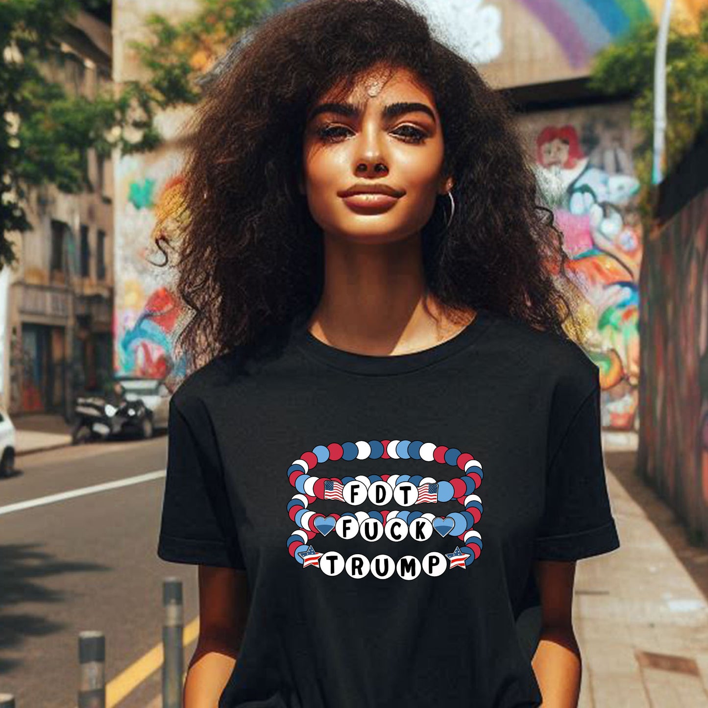 PATRIOTIC BRACLET FDT T-SHIRT 3013