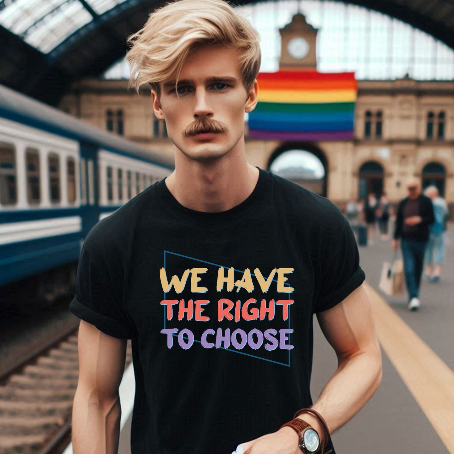 WE HAVE THE RIGHT T-SHIRT 8001