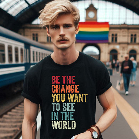 BE THE CHANGE T-SHIRT 8004