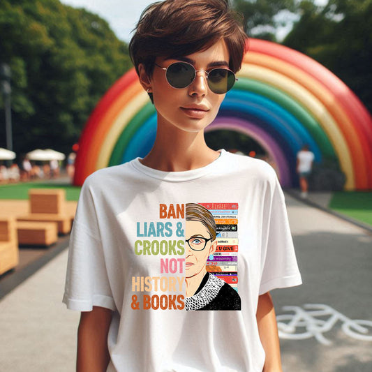 BAN LIARS AND CROOKS T-SHIRT 8015