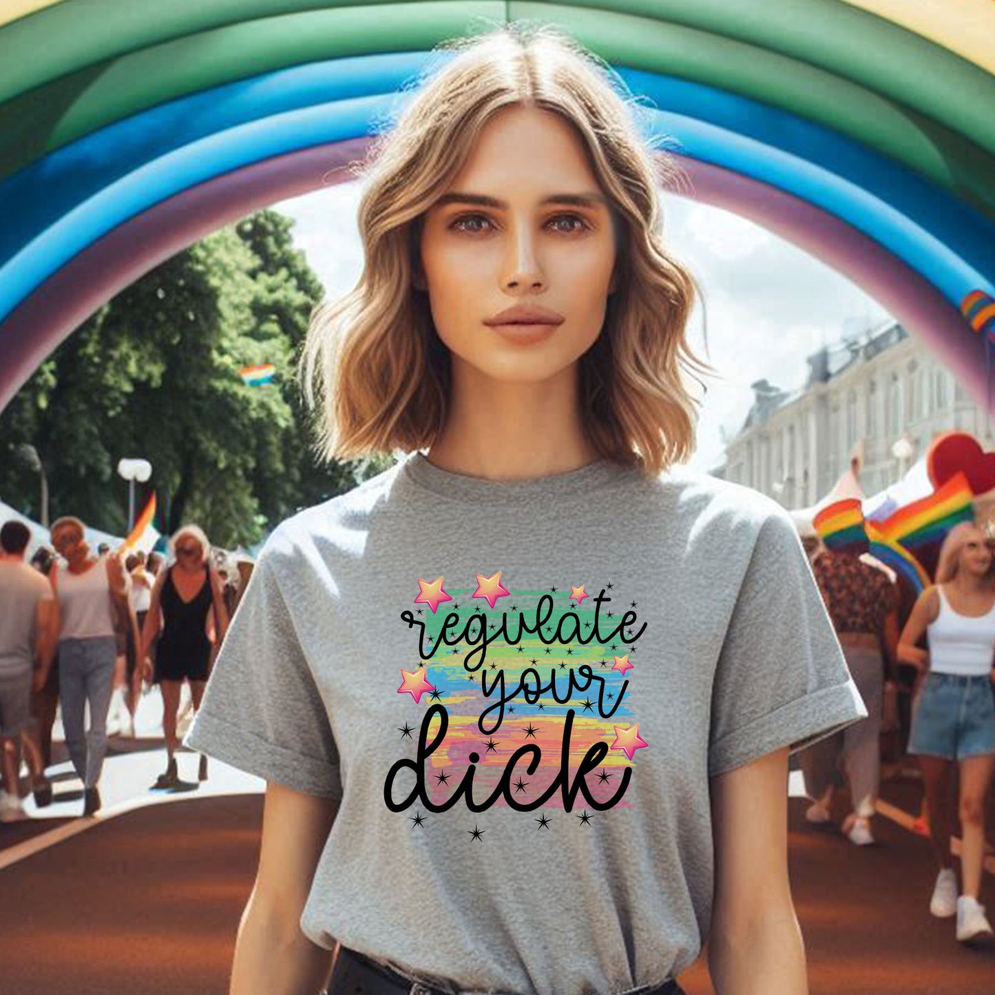 REGULATE YOUR D T-SHIRT 8017