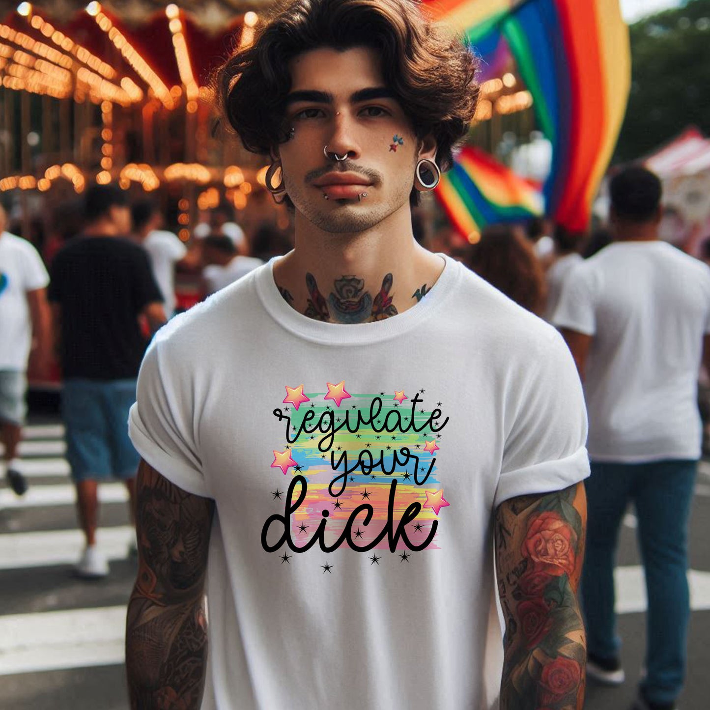 REGULATE YOUR D T-SHIRT 8017